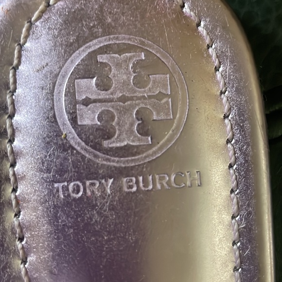 Tory Burch Purple Metallic Sandals never worn - Picture 3 of 6